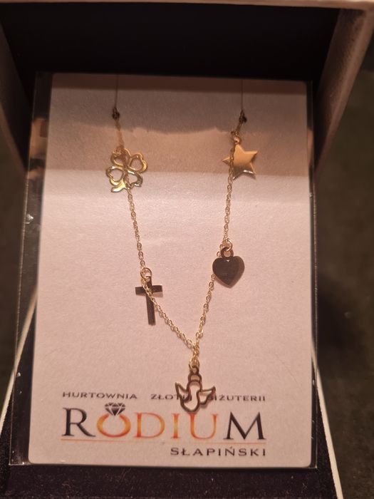 Złota celebrytka od Lombardia Katowice