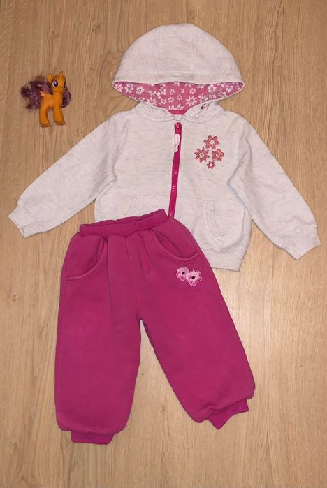 Спортивный костюм, (штаны на меху) для девочки 1.5-2 года