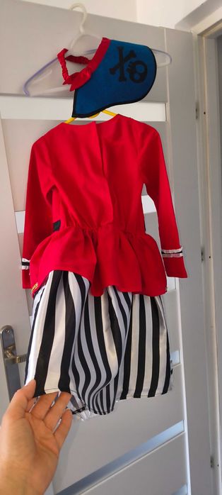 Strój piratka karnawał rozm. 122-128, 7-8 lat