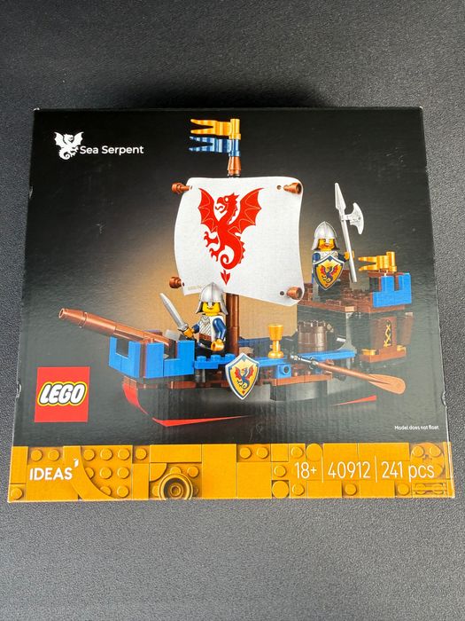 Lego sea serpent 40912 ideas GWP nowe