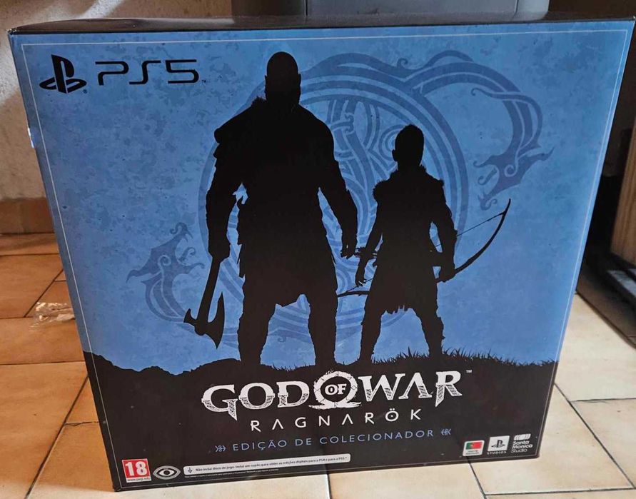 God of War Ragnarök Edição de Colecionador PS5/PS4