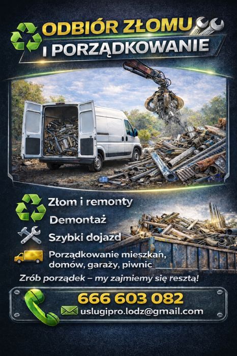 Porządkowanie i odbiór złomu