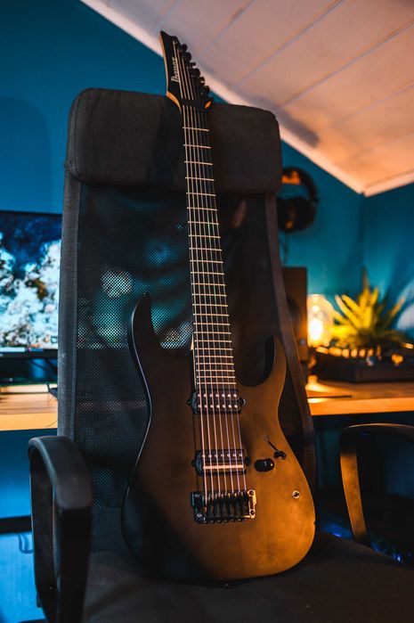 Ibanez RGIXL7 BKF baryton - Dimarzio D-Sonic / Air Norton