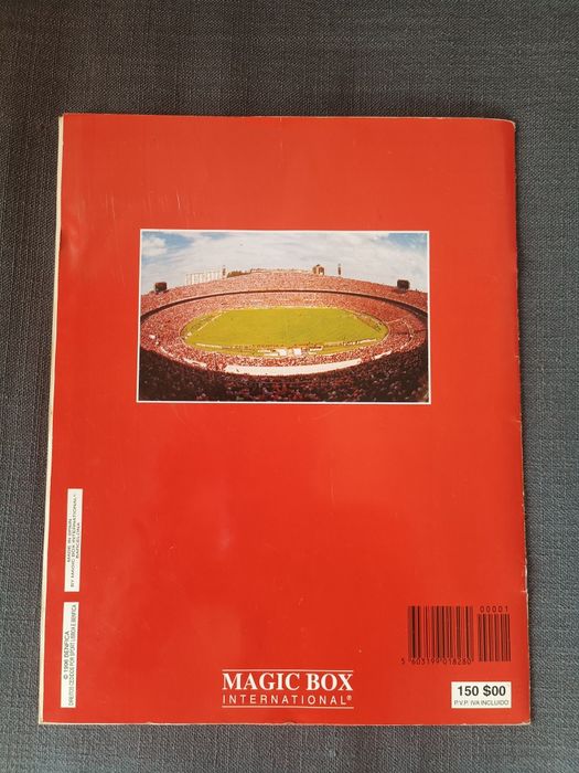 Caderneta BENFICA 1904 - 1996 Glorioso Campeão excelente
