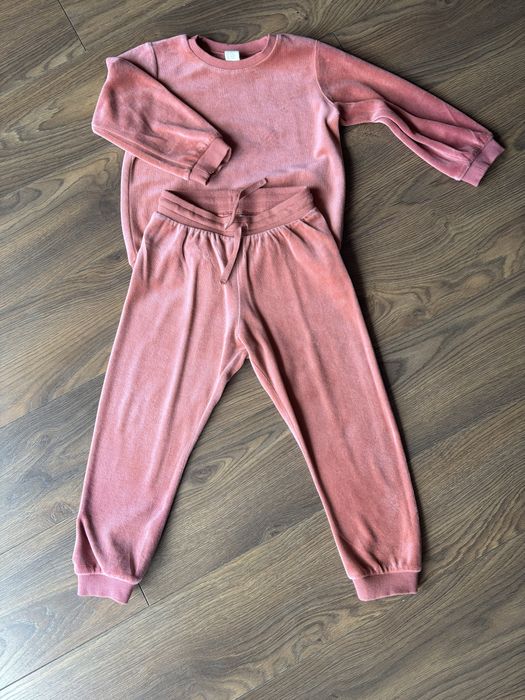 Dres dziecięcy zestaw dresowy komplet hm H&M 104