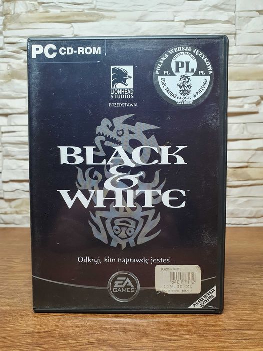 BLACK&WHITE 1 + dodatkowy chowaniec - polskie wydanie premierowe PL PC