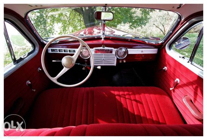 Zabytkowe Auto do Ślubu Warszawa M-20 Bordowa Garbata Wiśniowa