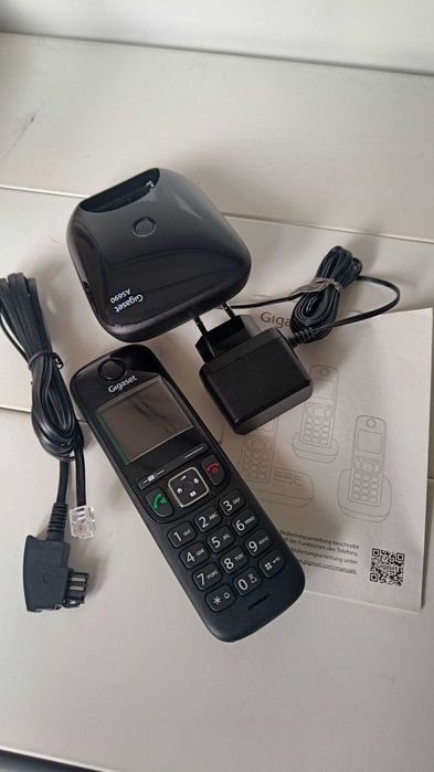 Telefon bezprzewodowy Gigaset AS690 bez pokrywy baterii