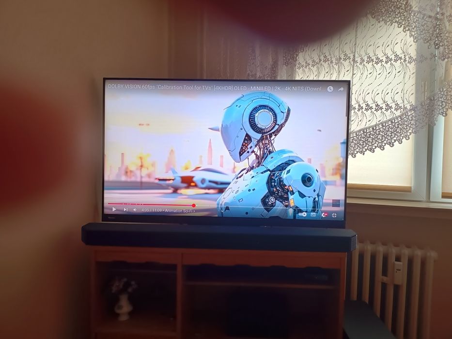 hisense u8k 55 cali nowy Mini Led 680 stref podswietlenia