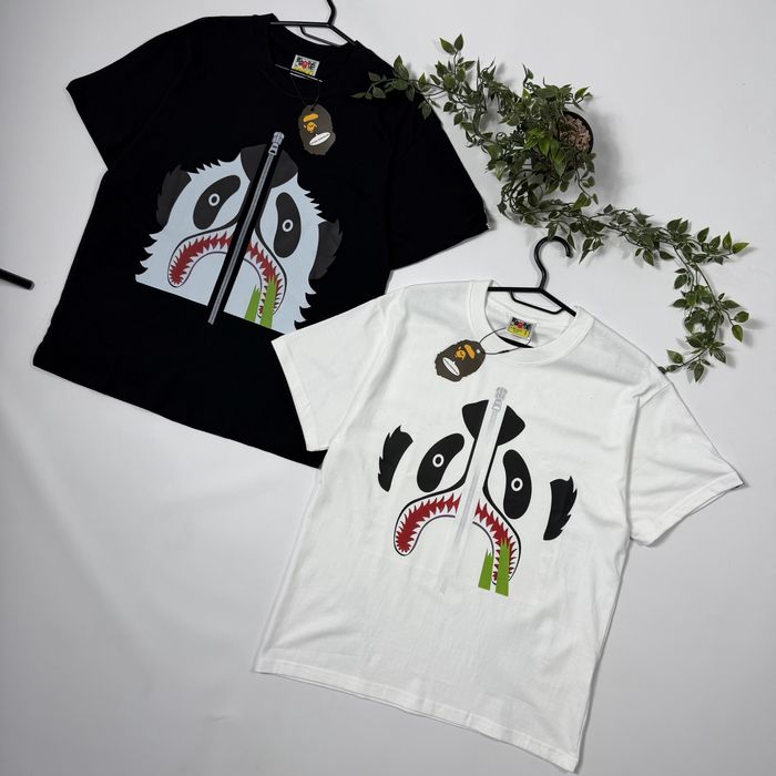 Футболка Bape Panda Tee a bathing ape панда бейп тішка