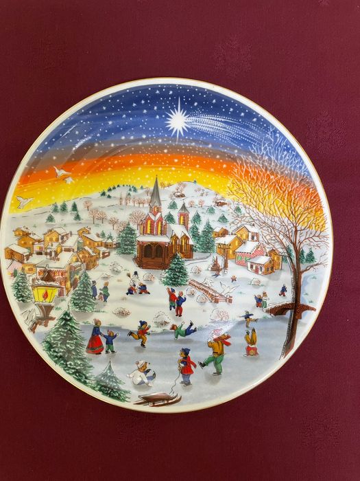 Pratos coleção Natal Spal (8 unidades)