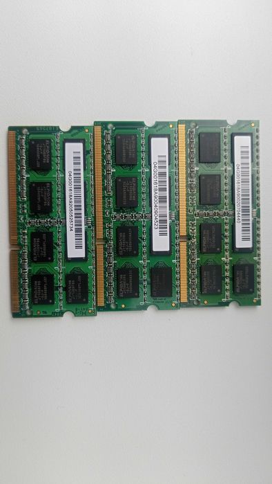 ОЗУ 1GB DDR3 - 1333 МHz, 2GB DDR3 - 1333 МHz