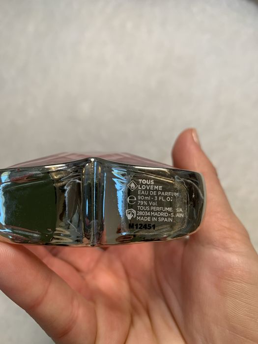 Perfume vazio da Tous - love me