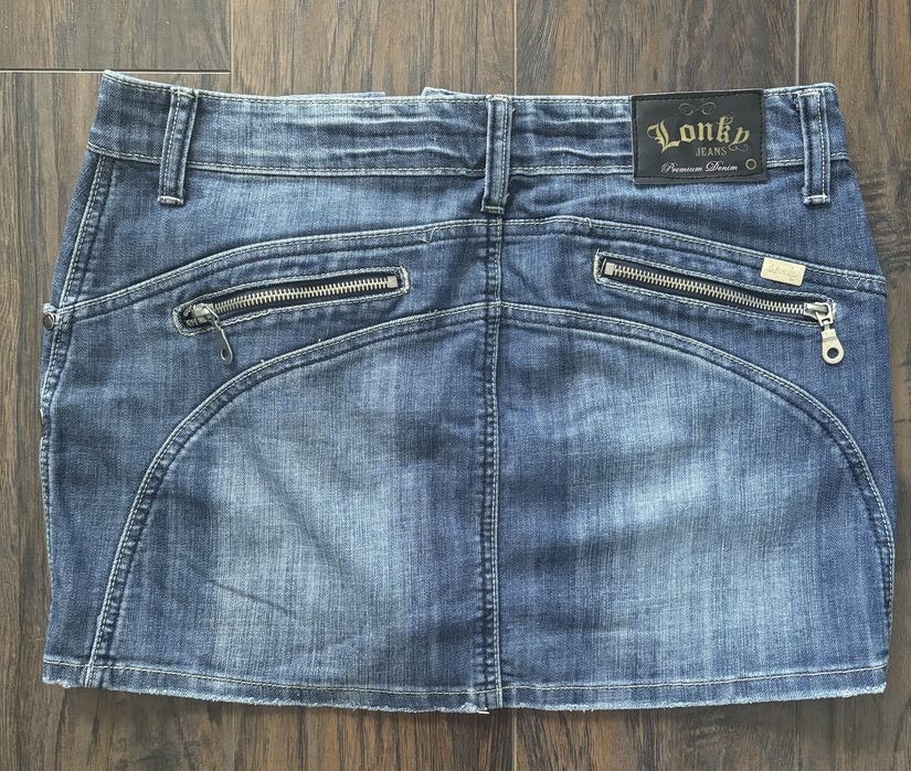 Spidnica mini jeans rozmiar M stan bardzo dobry