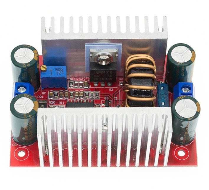 Повышающий преобразователь модуль DC-DC 400w 15A Step Up конвертер