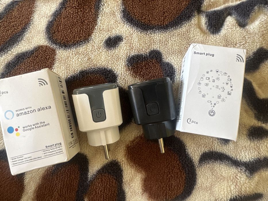 Розумна WIFI розетка  20А Smart Plug з енергометром, вай фай роз