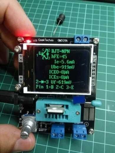 Многофункциональный прибор, тестер транзисторов, разных радиодеталей