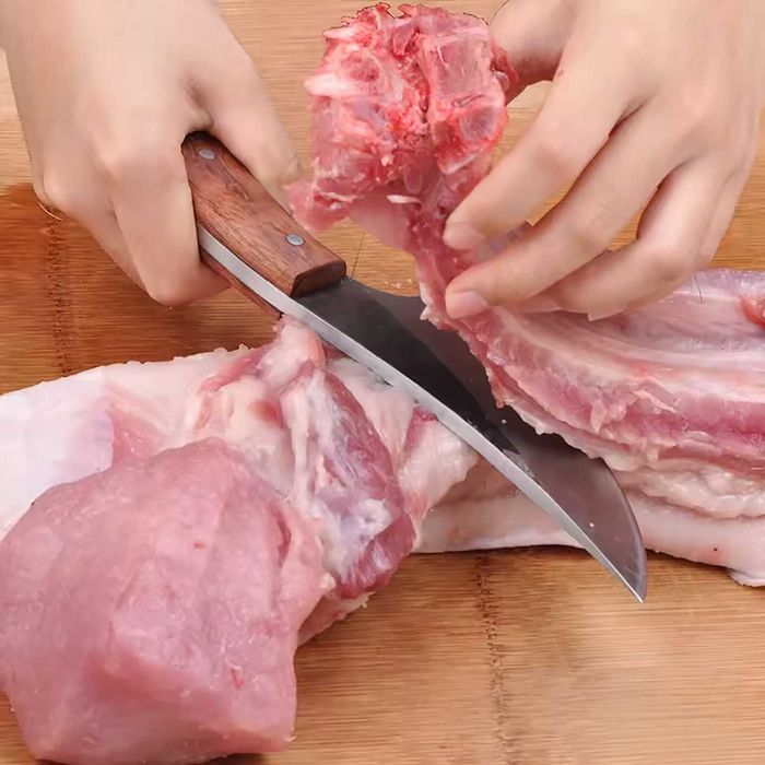 Обвалочний ніж для м'яса Satori з нержавіючої сталі з дерев. рукояткою