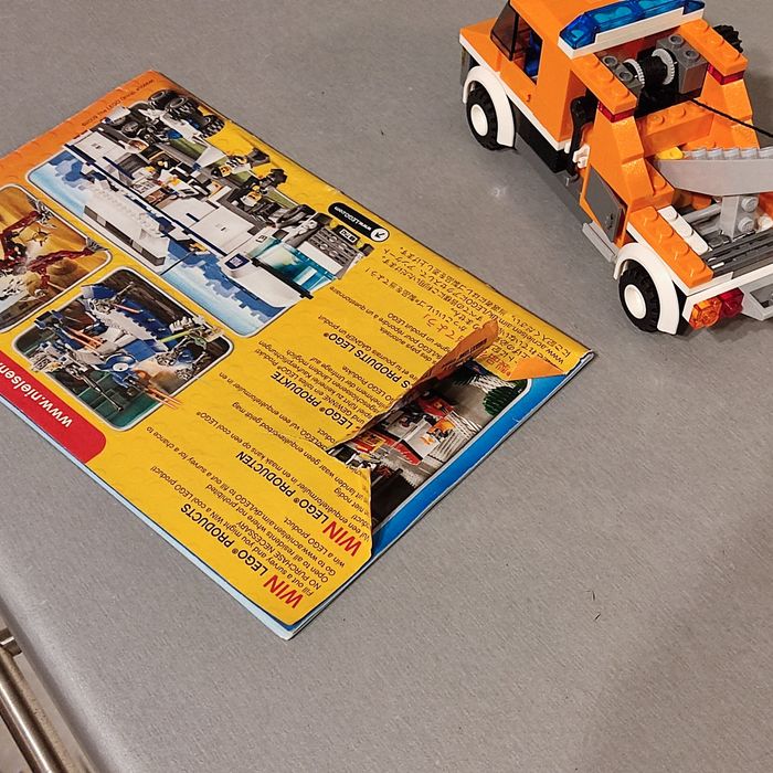 Klocki LEGO pomoc drogowa