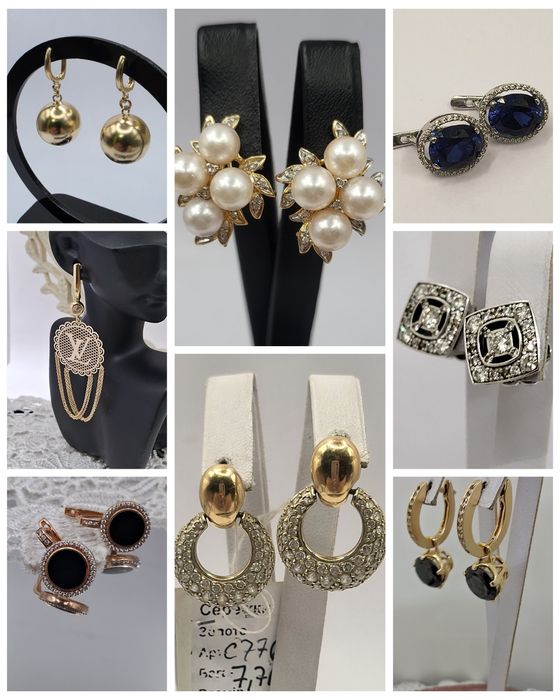 Золоті сережки 585