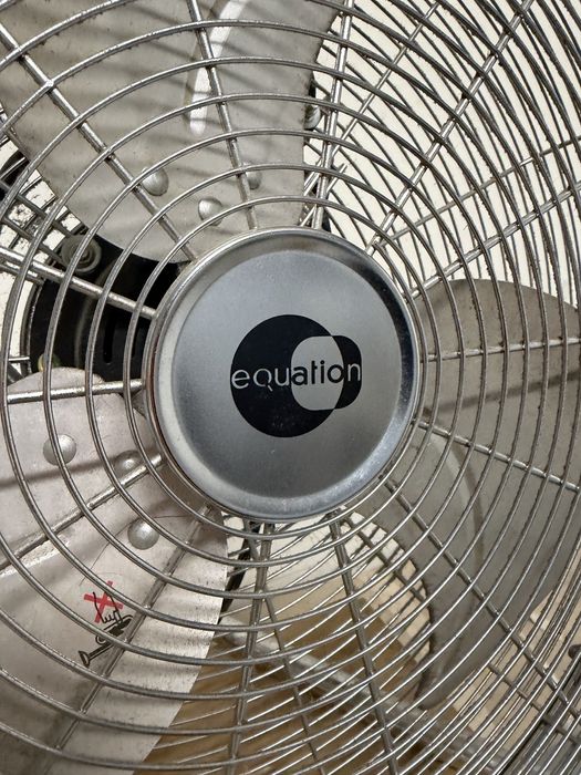 Ventoinha industrial Equation