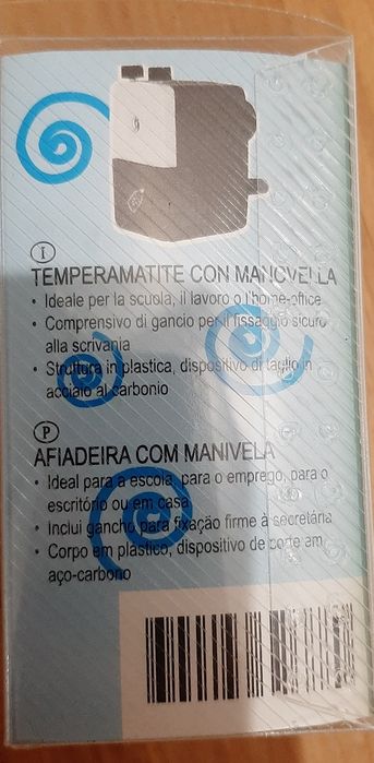 Afia lapis com manivela