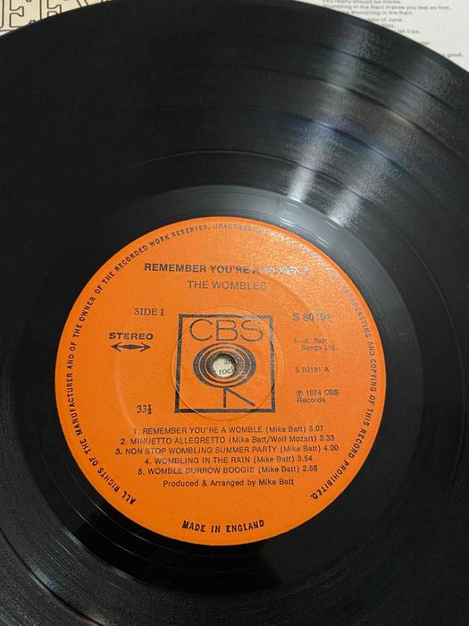 The Wombles – Remember You’re A Womble (LP 1974 CBS UK) England