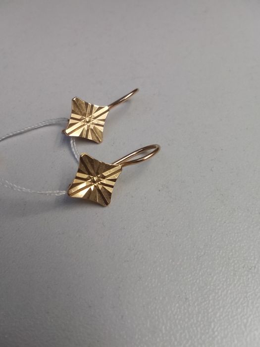 Сережки золото 585