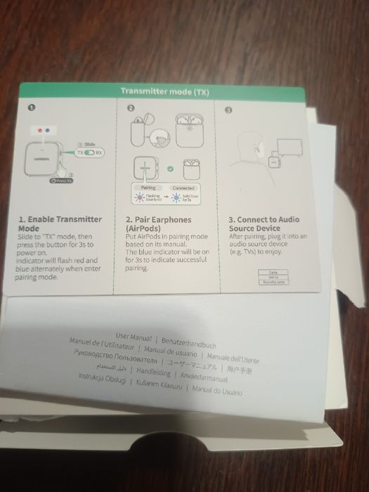 UUgreen Bluetooth Audio nadajnik/odbiornik CM667.