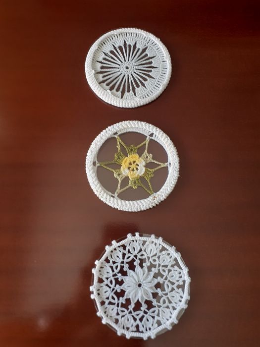 Bases para copos ou garrafas