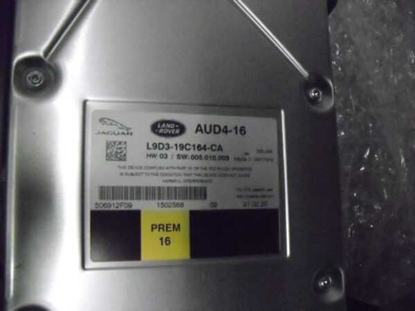 Land Rover Discovery Range Rover L494 L405 Jaguar E Pace amplificador