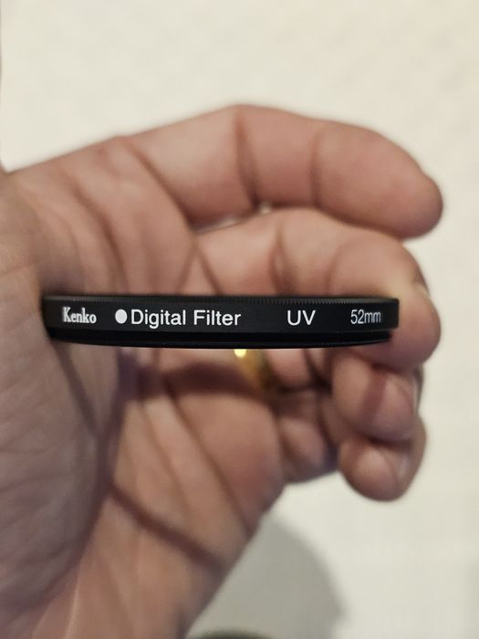 2 Filtros  1-UV e 1- polarizador Kenko 52mm (Nunca Usados)