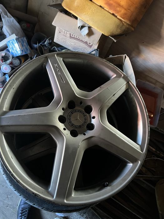 Титани з резиною R20 оригінальні Apollon amg в не поганому стані