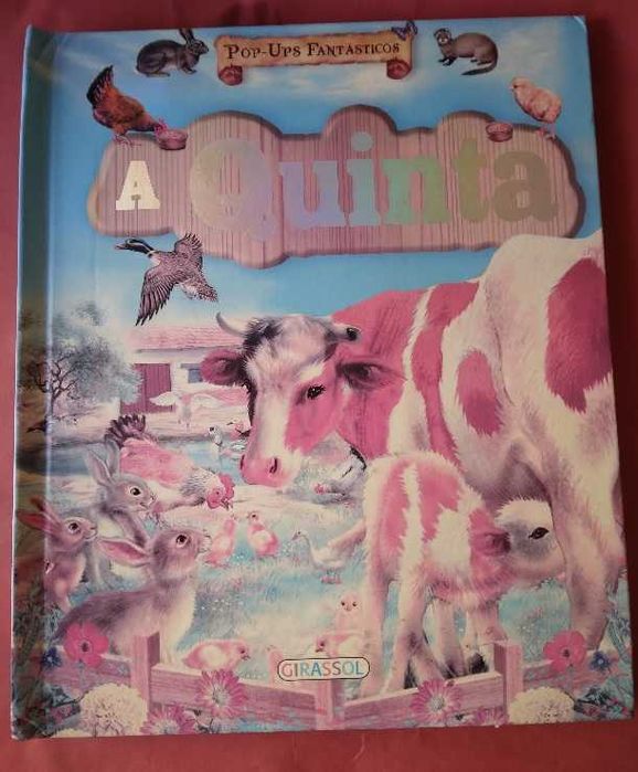 Livro Infantil "A Quinta" Coleção Pop-Ups Fantásticos