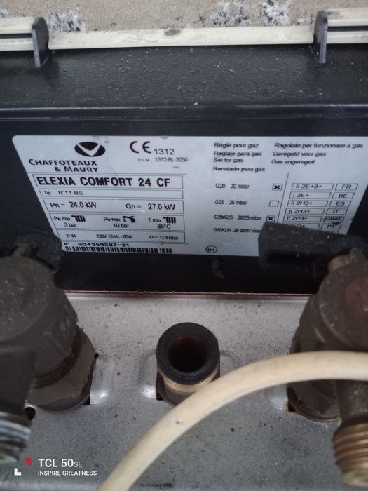 Esquentador wilo para reparação, já está parado a muito tempo.