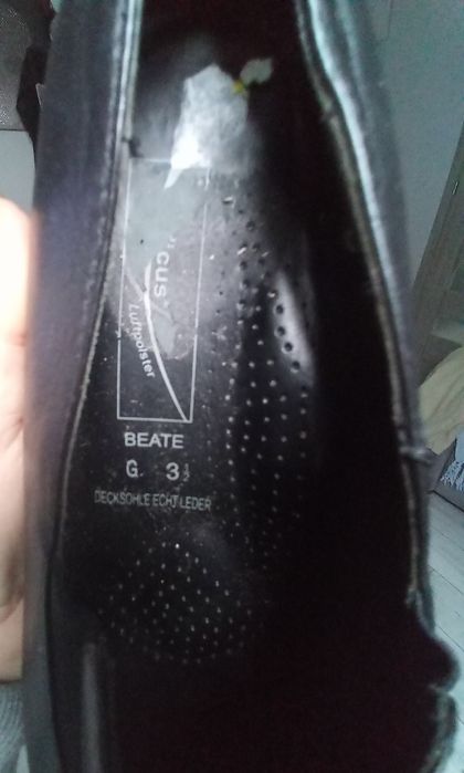 Buty skórzane...