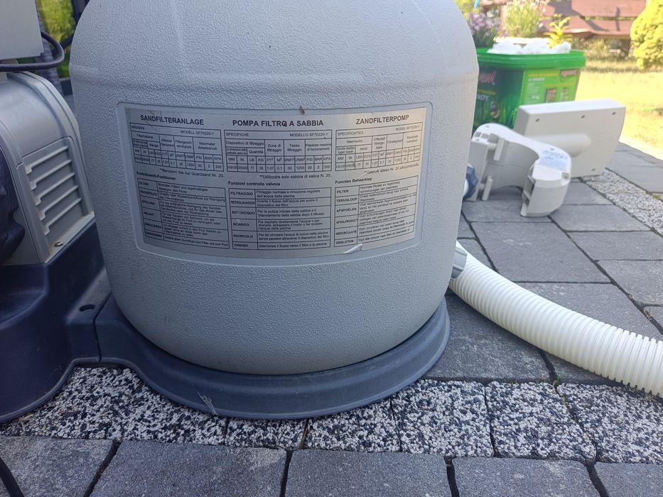 Pompa  piaskowa   INTEX  plus akcesoria