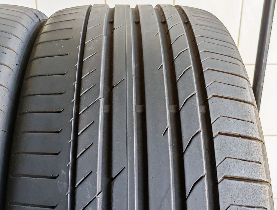 2x 285/40R21 Continental ContiSportContact 5 SUV B/A/75dB 6mm