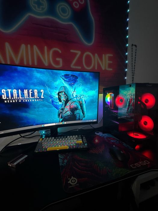 Komputer gamingowy – RTX 4060, Ryzen 5 5500 (nowy)