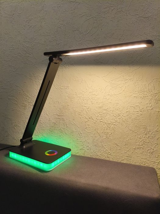 Lampa lampka LED biurkowa dotykowa biurowa do pracy ładowanie USB Fabe