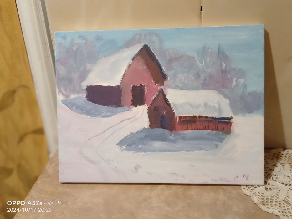 Продам картину  „зима”