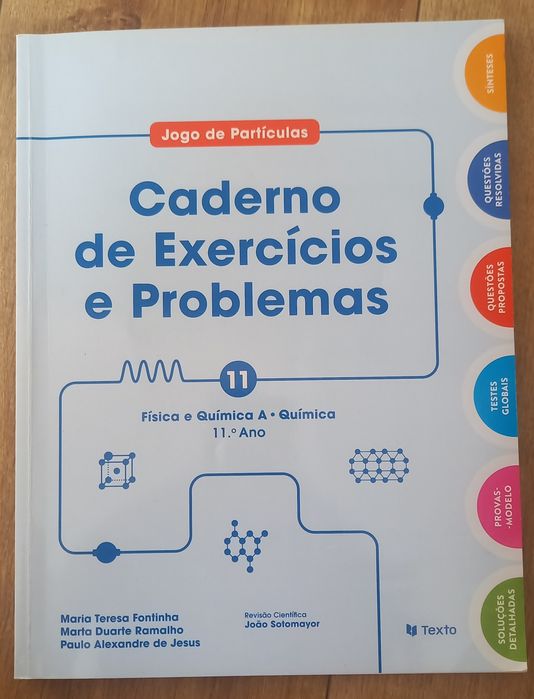 Caderno de Exercícios de Química (Física e Química A - 11º ano), usado