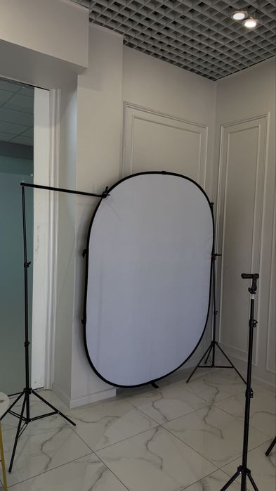 Фон складаний у пружинній рамці Selens 150*200