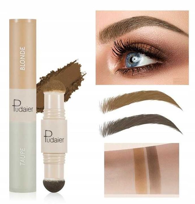 Stempel Do Brwi Pomada brązowy 2 kolory NR3