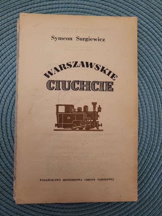 Symeon Surfiewicz, Warszawskie ciuchcie. Unikat
