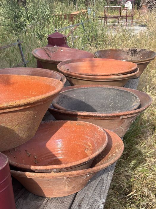 Alguidar de Barro Antigos Grandes