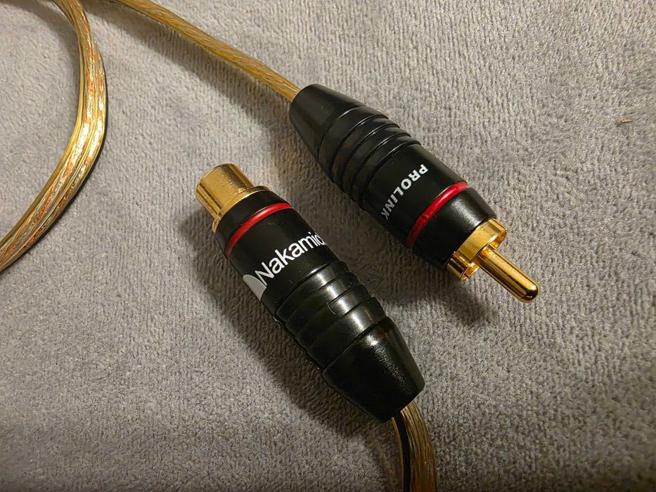 Przewód z wtykami RCA/Cinch Nakamichi HQ Premium 4m
