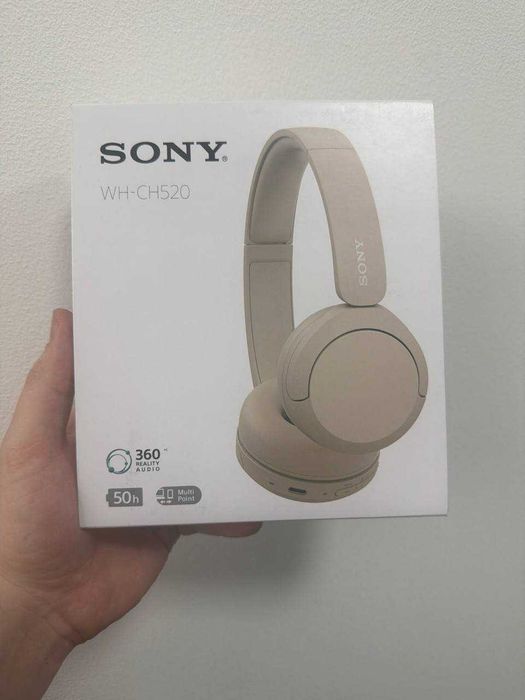 Bluetooth навушники Sony WH-CH520 (оригінал, нові)