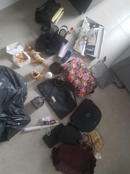 sandaly nowe torebki srebro kosmetyki plecak ramka statek