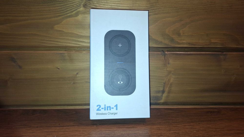 Ładowarka Bezprzewodowa 2 w 1 - Wireless Charger 2 in 1